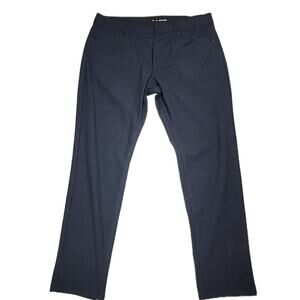 Project Raw Men's Size 38 Navy Blue Anti-Slip Waist Slim Tech Apparel Pants